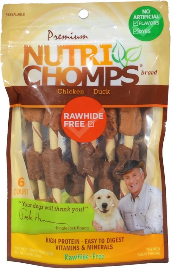 Nutri Chomps Chicken and Duck Kabobs Dog Treat Nutri Chomps Chicken and Duck Kabobs Dog Treat