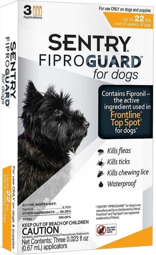 Sentry FiproGuard for Dogs Sentry FiproGuard for Dogs