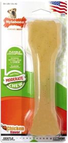 Nylabone Flexi Chew Dog Bone - Chicken Flavor (size: Souper (1 Pack))