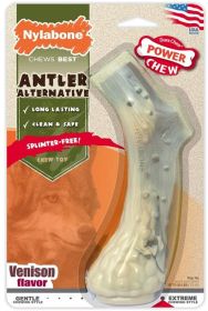 Nylabone Power Chew Antler Alternative Venison Flavor (size: Large - 1 count)